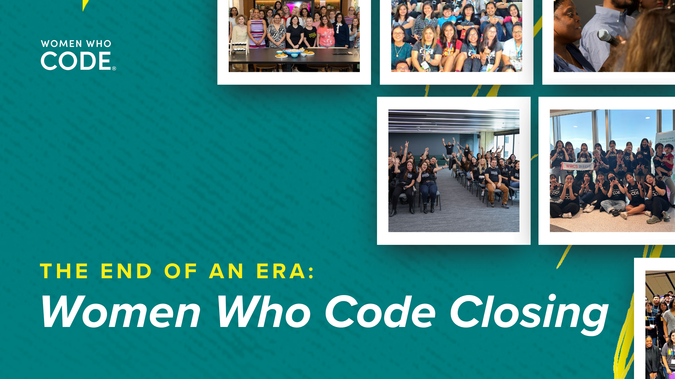 Women Who Code started as a community group in 2011 by a small team of engineers in San Francisco who were seeking connection and support for navigati